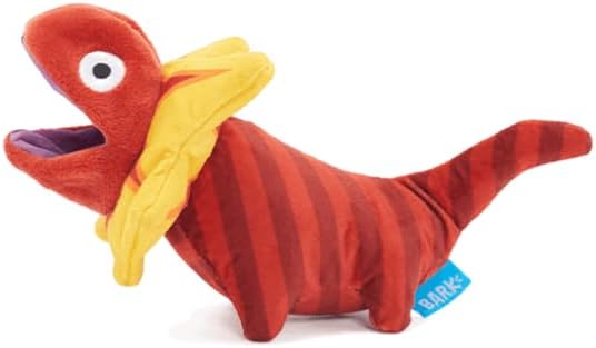 BARK Lazza Lizard Large Dog Squeak Chew Toy