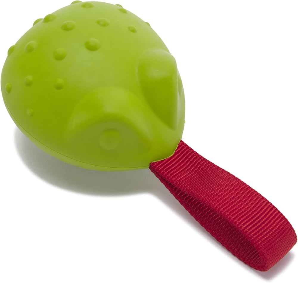 BARK Tug-Tied Toad Super Chewer Dog Toy