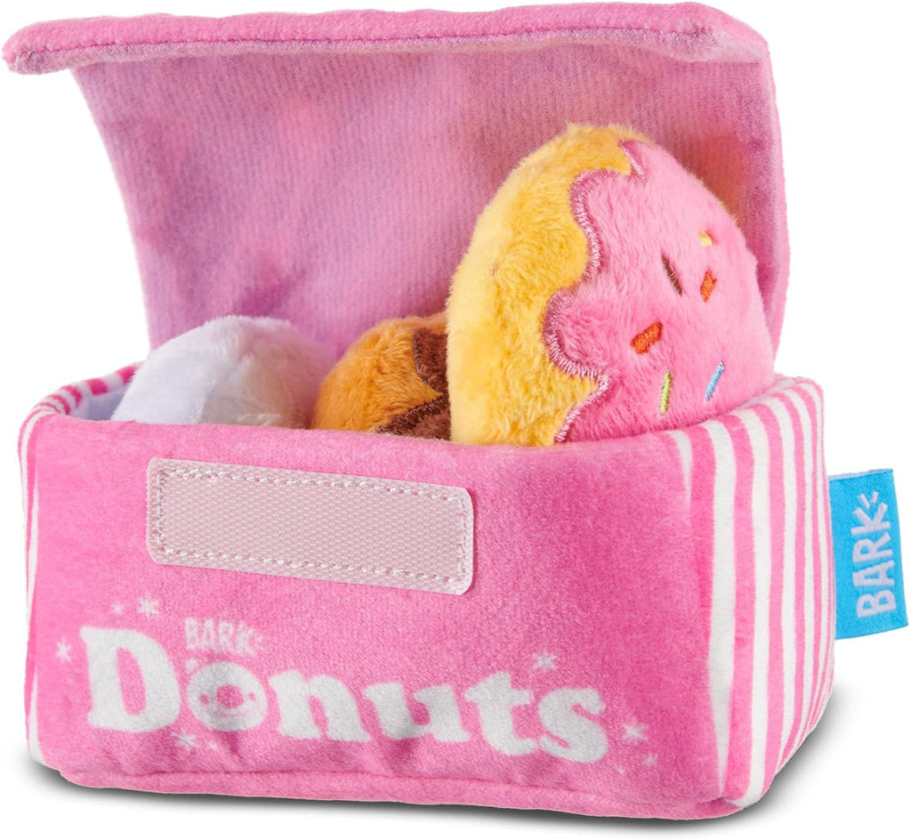 BARK Barker’s Dozen Donuts Plush 4-in-1 Dog Toy