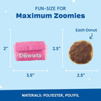 BARK Barker’s Dozen Donuts Plush 4-in-1 Dog Toy