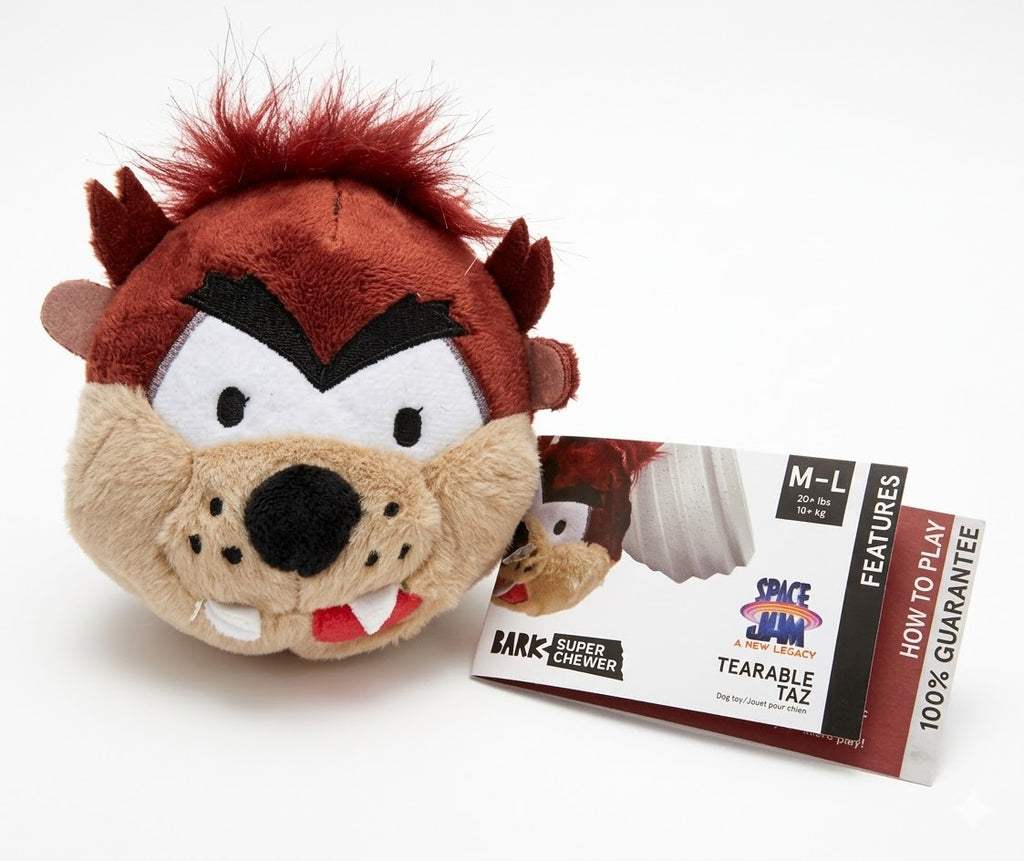 BARK Tearable Taz Super Chewer Dog Toy