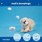 BARK Andi's Famous Dumplings Plush Puzzle Dog Toy
