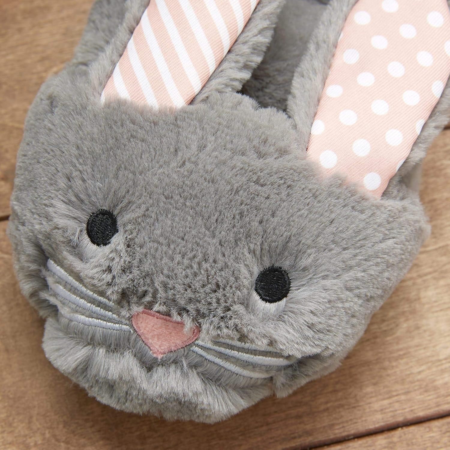 BARK Itty & Bitty the Bunny Squeaky Slippers